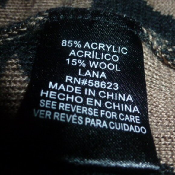 🧥 Women's Aztec Boho Open Front Long Cardigan Sweater (XL) by VIP - Picture 8 of 11